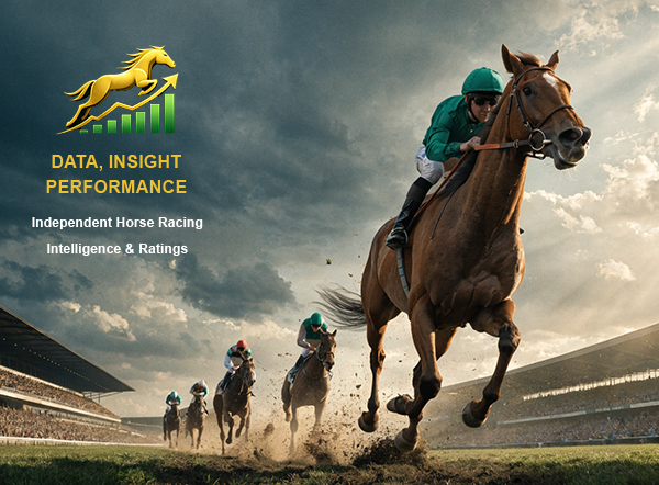 Racing Analytics horse racing data and ratings illustration